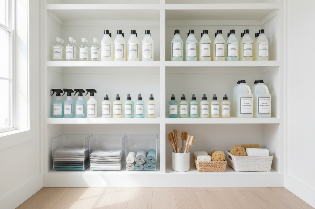 How to Organize Your Cleaning Supplies Like a Pro
