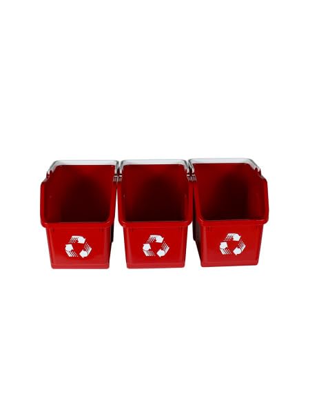 6 Gallon Stackable Recycling Bins - Image 9