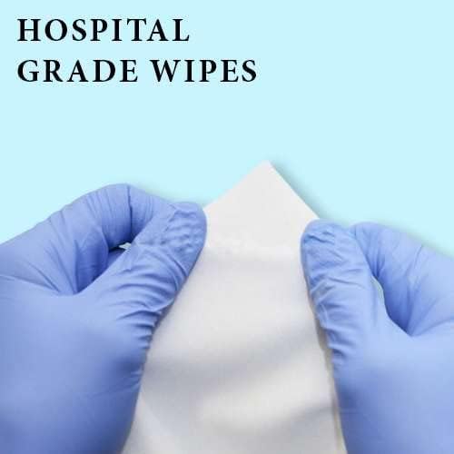 Disposable Dry Wipes, 50 Pack – Ultra Soft Non-Moistened Cleansing Cloths - Image 5