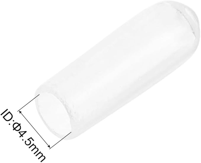 uxcell 20pcs Rubber End Caps 4.5mm ID Vinyl Round Tube Bolt Cap Cover Thread - Image 3