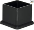 Flyshop 20 Pieces 22 x 22mm PVC Chair Leg Caps Square, Protective Caps by Flyshop