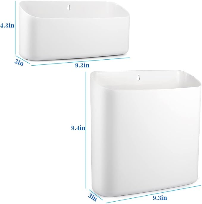 Picowe Magnetic Laundry Storage, 2 Pack Lint Holder Bin - Image 2