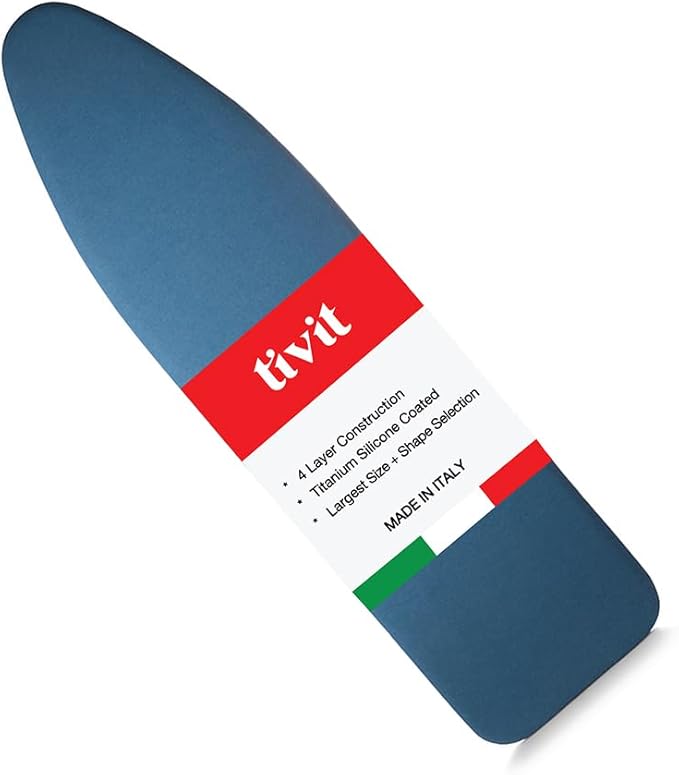 TIVIT Ironing Board Cover 15 x 54, Performance Grade Titanium Coated Pro Grip by TIVIT
