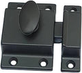 QCAA Traditional Large Oval Turn Cabinet Latch, Solid Brass, by QCAAHardware