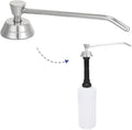 Heavy Duty Brass Countertop Liquid Soap Dispenser, Commercial Grade Top Fill by Stardrix