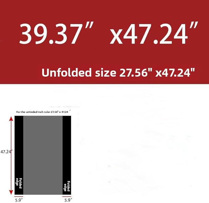 48 gallon heavy duty trash bags, 39.37x47.24 inches, extra strong construction - Image 3