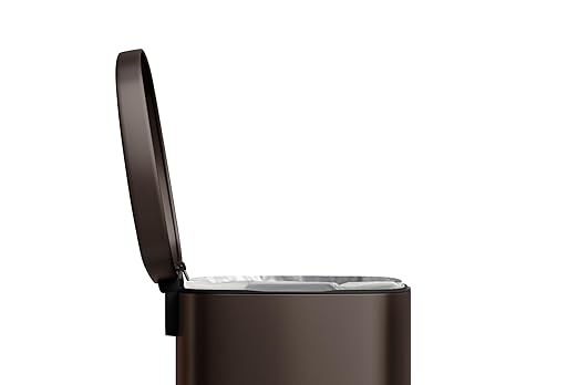 Garvee 13 Gal and 2.6 Gal Metal Trash Can Combo Set, Rustproof Garbage Can - Image 5