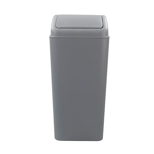 4.2 Gallon Plastic Swing Top Trash Can - Image 7