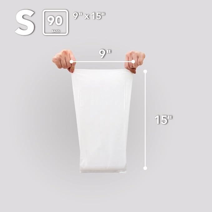 BOS Odor-Sealing Kitchen, Home & Food Small Trash Bags - Image 4