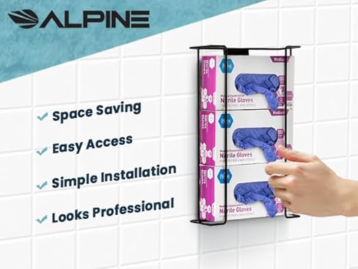 Alpine Glove Holder for Wall Mount Latex Gloves - Image 8