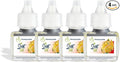 Scent Fill Honeysuckle Plug in Air Freshener, 4 Scented Oil Refills by ScentFill
