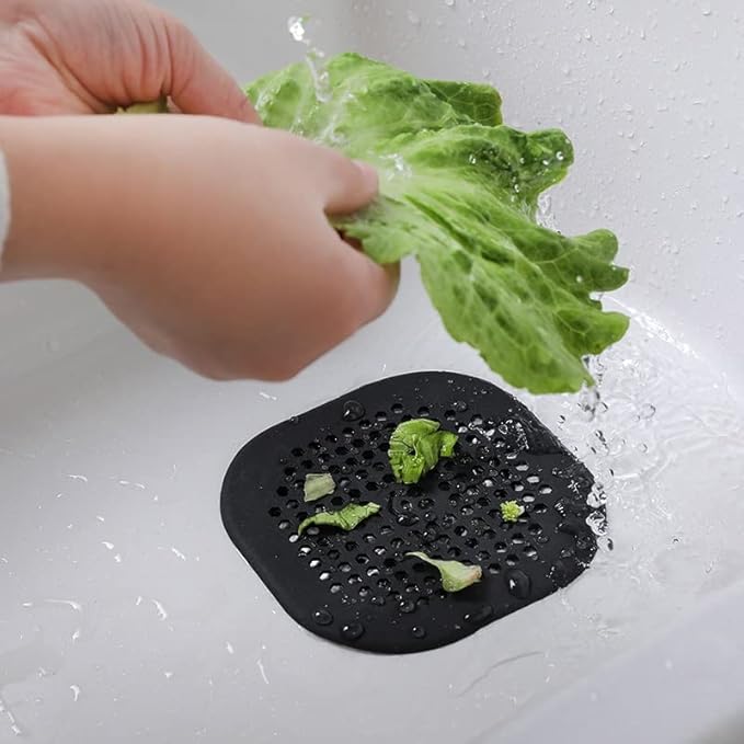 2 Pack Drain Cover Hair Catcher Drain Plug Hair Stopper Drain Protector - Image 5