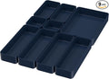 9 Pcs Stackable Drawer Organizer Trays Set, Desk Drawer Organizer Office. by CHANCETSUI