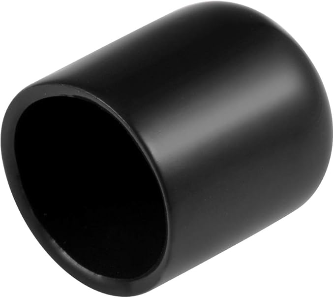 uxcell 20pcs Rubber End Caps 18mm ID Vinyl Round Tube Bolt Cap Cover Thread by uxcell