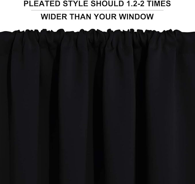 RYB HOME Blackout Curtains for Bedroom - Image 6
