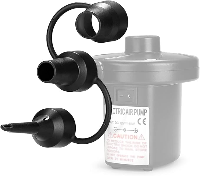Replacement Nozzles Electric Air Pump 3 Sizes Head Plastic - Image 3