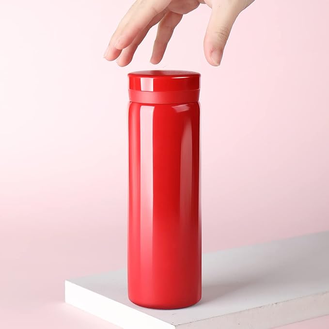 10oz Mini Water Bottle Stainless Steel Thermos Small Flask - Image 6