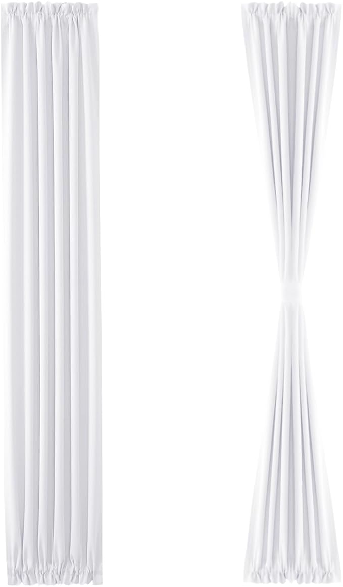 DWCN French Door Curtains – Rod Pocket Thermal Curtain - Image 7