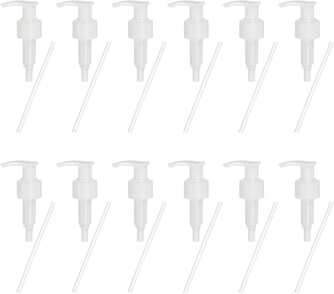 uxcell 12 Pcs Soap Dispenser Pump Heads Soap Dispensers Top Pumps Replacement by uxcell