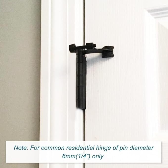 6 Pack Hinge Pin Oil Rubbed Bronze Door Stopper, Adjustable Heavy Duty Hinge - Image 4