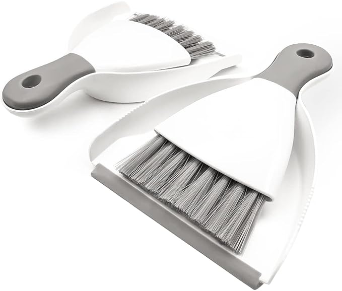 Small Dust Pan and Brush Broom by Householdcleaningutensils