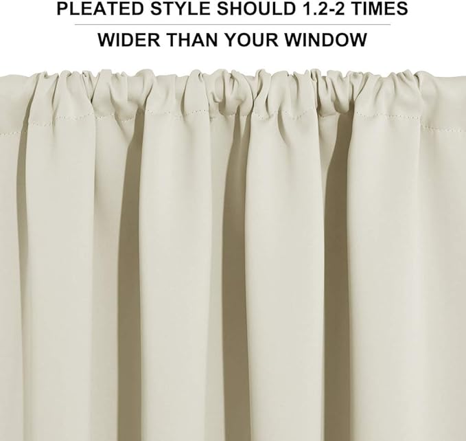RYB HOME RV Camper Door Window Curtains -Blackout Privacy Curtains & Drapes - Image 6