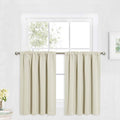 RYB HOME Blackout Curtains for Kitchen, Over Sink Privacy Curtains Window Decor by RYBHOME