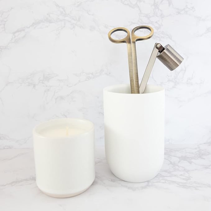 Candle Wick Trimmer and Candle Snuffer Accessory Set – Pick Your Color - Image 7