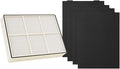 Nispira True HEPA Filter with 4 Pre-Carbon Filters Compatible with Whirlpool by Nispira