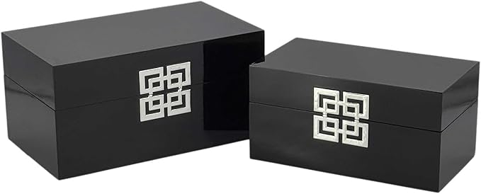 Galt International Storage Box Set Decorative Storage Box w/Hinged Lid Classic - Image 3