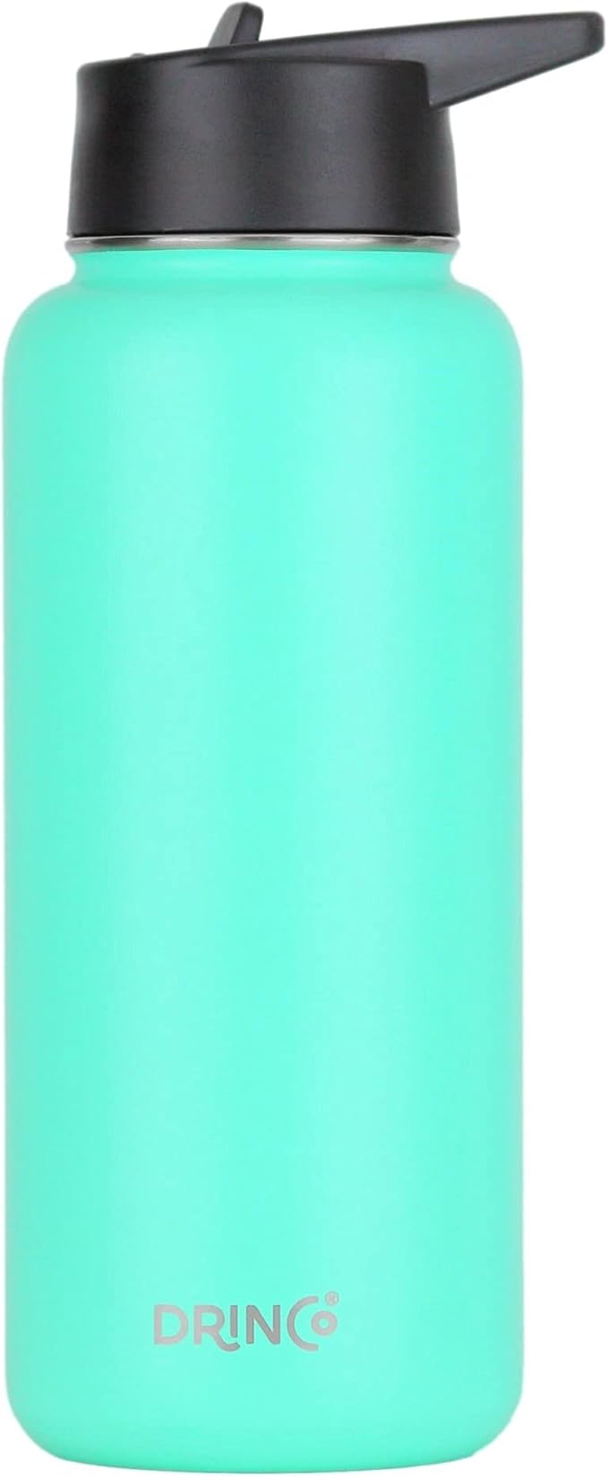 DRINCO Stainless Steel Water Bottle Spout Lid Vacuum Insulated Double Wall - Image 2