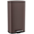 Arlopu 8 Gallon Step Trash Can, Stainless Steel Garbage Bin, Soft-Close Rubbish by Arlopu
