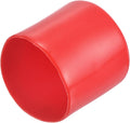 uxcell 20pcs Rubber End Caps 42mm ID Vinyl Round Tube Bolt Cap Cover Thread by uxcell