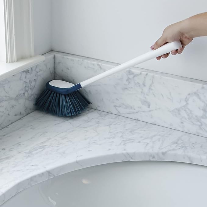 Unger EZ Reach Shower Tub and Tile Scrub Brush, Crevice Bathroom Cleaning - Image 6