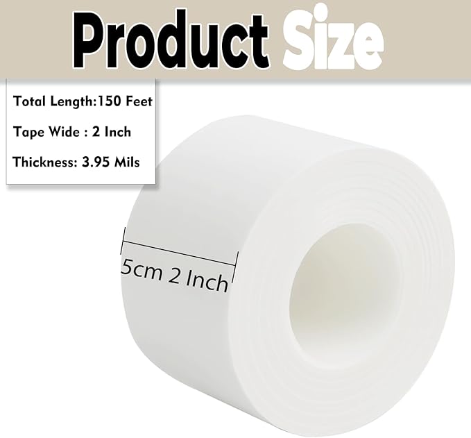 Window Insulation for Winter Weather Sealing Tape 2 Inch x 50 Yards Weather - Image 2