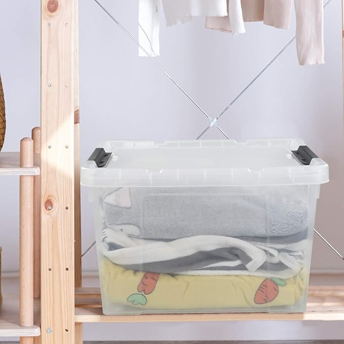 Pekky 50 Quart Clear Storage Containers/Bins - Image 4
