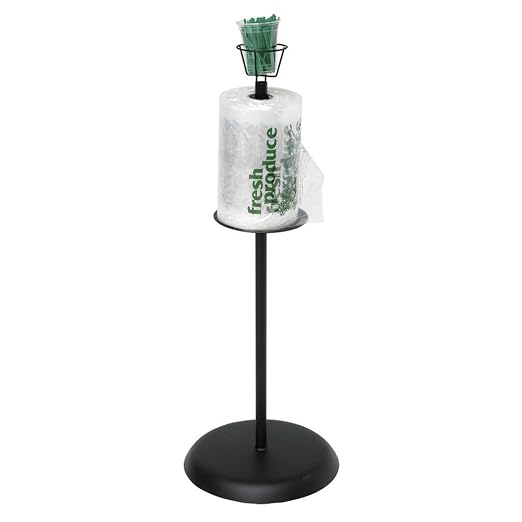 HUBERT Floor Standing Bag Dispenser Holder - Image 2