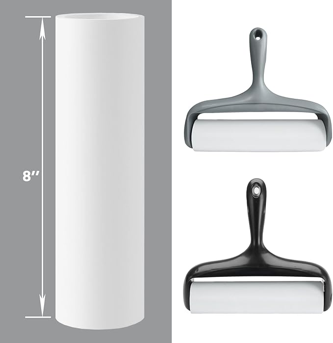 8 inch Large Surface Lint Roller Refills - Image 2