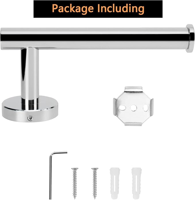 NearMoon Bathroom Toilet Paper Holder, Premium SUS304 Stainless Steel Rustproof - Image 8
