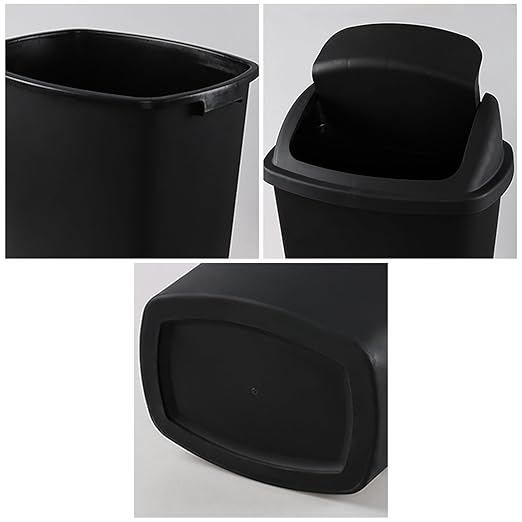 19 Gallon Kitchen Waste Bin, Large Plastic Trash Can, Holds 70 Liters - Image 3
