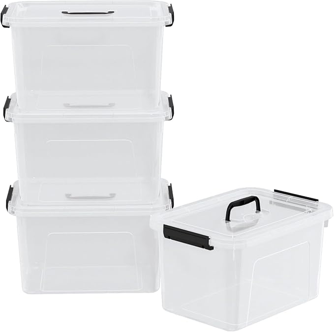 18 Quart Plastic Storage Bins - Image 7