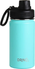 DRINCO Stainless Steel Water Bottle Spout Lid Vacuum Insulated Double Wall by Drinco