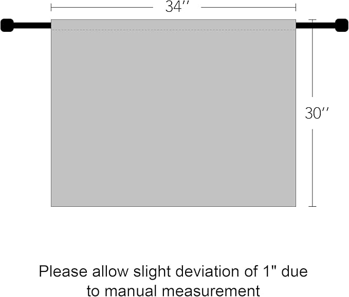 RYB HOME Small Curtains for Door Windows - Image 8