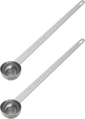 2PCS 1 Tablespoon Coffee Scoop, One tbsp Stainless Steel Scooper by LEIFENY