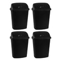 6 Gallon / 25 L Trash Can, Plastic Swing Lid Garbage Waste Bins Container by Unknown