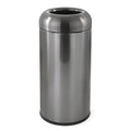Dyna-Living Stainless Steel Trash Can Outdoor Large Garbage Can by Dyna-Living