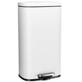 Arlopu 8 Gallon Step Trash Can, Stainless Steel Garbage Bin, Soft-Close Rubbish by Arlopu