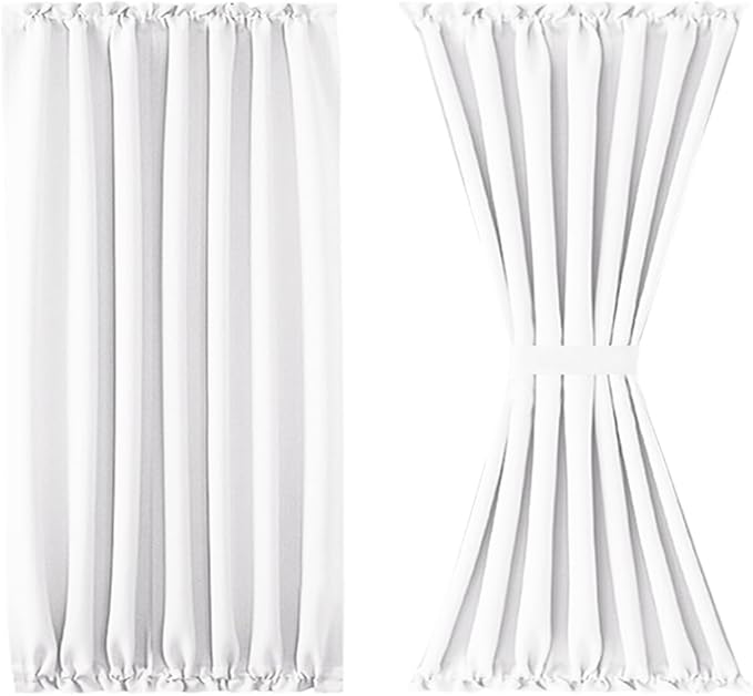 DWCN French Door Curtains – Rod Pocket Thermal Curtain - Image 7
