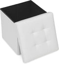 Athena Collection 15" Storage Ottoman Bench Folding Bench by AthenaCollectionFurniture