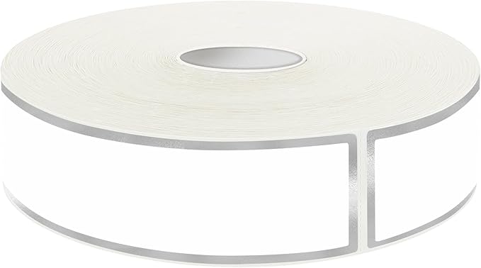 500 Silvery Border Removable Freezer Labels Water Oil Resistant by Yeachlaing